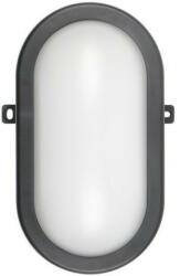 Commel LED lámpatest 12W, ovál, 780lm, 4000K IP54, fekete (407-512)