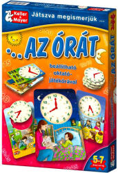 Keller&Mayer Prin joc, cunoaștem ceasul - joc educativ în lb. maghiară (712161)
