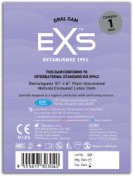 EXS Condoms Oral Dam Natural 1 pc