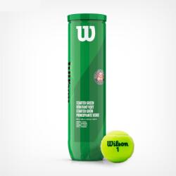 Wilson Set mingi tenis Roland Garros Starter Green Incepatori, 4 mingi/cutie (WRT147500)