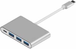 Thunder Germany CDP-004, USB-C átalakító 4in1 + gyorstöltés (87W)