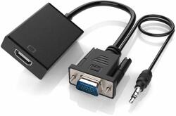 Thunder Germany HDA-201 [VGA-HDMI] átalakító (+audio) - mkaudio