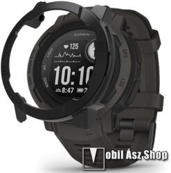 Garmin Instinct 2S, Okosóra műanyag védőtok, Keret, Bumper, Fekete