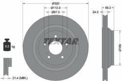 TEXTAR Disc frana TEXTAR PRO+ 92160705 (92160705)