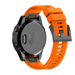 BSTRAP Silicone Acton curea pentru Garmin Fenix 5s / 5s Plus, orange (SGA003C01)