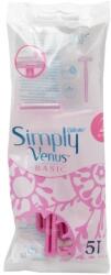 Gillette Simply Venus Basic 2 pengés eldobható borotva - 5 db