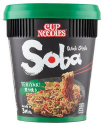 Nissin Cup Noodles Soba Instant Noodles with Teriyaki Flavoured Sauce 90 g