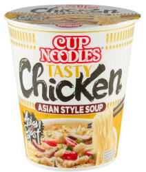 Nissin Cup Noodles instant leves csirke ízesítéssel, ázsiai módra 63 g