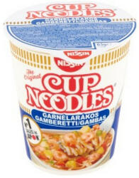 Nissin Cup Noodles instant tésztaleves garnélarák ízesítéssel 63 g