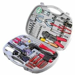 GoldTool GTK-145B számítógép- és elektronikai szerviz szerszámkészlet, 145 részes, műanyag kofferben, 71101306 (71101306)