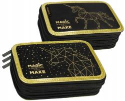 Starpak Unikornis felszerelt 3 emeletes tolltartó - Gold Unicorn (486100) (486100)