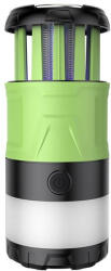 SUPERFIRE Lanterna LED SupFire T15, Pentru Camping, 500 lm, anti insecte, incarcare USB, PowerBank , 5 moduri (T15) - rovo