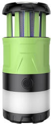 SUPERFIRE Lanterna LED SupFire T15, Pentru Camping, 500 lm, anti insecte, incarcare USB, PowerBank , 5 moduri (T15)