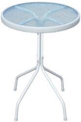 vidaXL Masă de bistro, gri, 50 x 71 cm, oțel (43313)