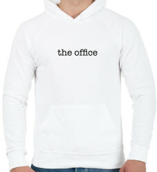 printfashion The Office sorozat - Férfi kapucnis pulóver - Fehér (7503899)