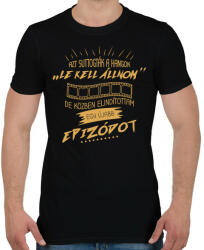 printfashion Egy újabb epizód - Férfi póló - Fekete (7484746)