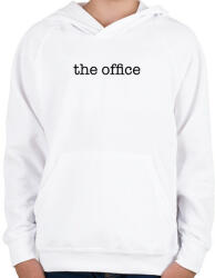 printfashion The Office sorozat - Gyerek kapucnis pulóver - Fehér (7504045)