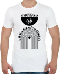 printfashion Minden kakas úr - Férfi póló - Fehér (7545906)