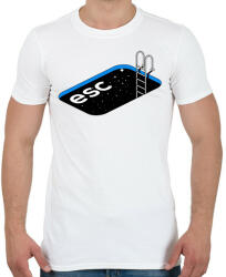 printfashion Escape - Férfi póló - Fehér (7544399)