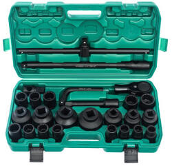Pro-Tech Nagyméretű szerszámkészlet kofferben 26db 12szögű 3/4" Pro-Tech TOOLS 00659 (00659)