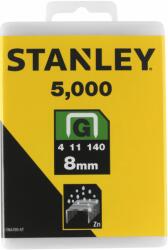 STANLEY 1-TRA704-5T Tűzőkapocs G típus, ipari - 6mm, 5000db (1-TRA704-5T)
