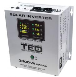 TED Electric Invertor solar Off Grid TED de la 48V la 230V 5100VA/3500W MPPT unda sinusoidala pura TED003898 (Invertor solar 5100VA / TED003898)