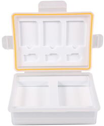 Patona Hard case Patona pentru carduri SD micro SD si 2xAcumulatori LP-E10 NP-W126 DMW-BLG10 EN-EL23 Li109-1908 (3434)