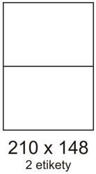 Smartline Címkék 210x148mm 2 címke laponként 100 lap Smartline (EL/MF-2L210x148)