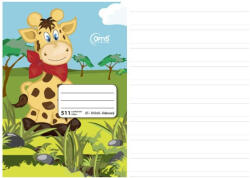 OPTYS Munkafüzet 511 A5 egy segédsor 10 lap OPTYS 1760 (2157)