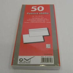  DL öntapadós boríték 50 db fóliában (K-DL/80SX/P/50)