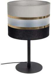 BELIS Asztali lámpa CORAL 1xE27/60W/230V fekete/szürke BE0704 (BE0704)