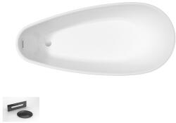 Besco Cada de baie freestanding ovala 170, alba, Besco Goya A-Line WAS-170-GGR (WAS-170-GGR)
