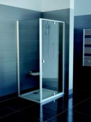 RAVAK Pivot PPS-100 fix oldalfal fehér kerettel, transparent 90GA0100Z1 (90GA0100Z1)