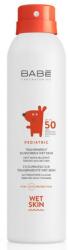 Babe Laboratorios Spray cu protecție solară pentru copii SPF50+ - Babe Laboratorios Pediatric Wet Skin 200 ml