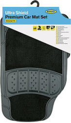 RING Ultra Shield 5000 4 részes autószőnyeg PVC/textil - fekete
