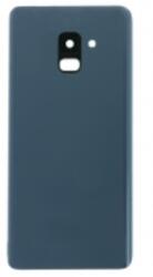 Samsung A730 Galaxy A8 Plus 2018 akkufedél (hátlap) kamera lencsével és ragasztóval szürke OEM