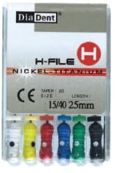 Diadent H-Files (NiTi) 25mm #10 - Diadent