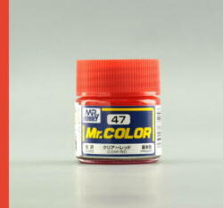 Mr. Hobby Mr. Color Paint C-047 Clear Red (10ml)