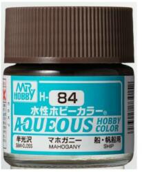 Mr. Hobby Aqueous Hobby Color Paint (10 ml) Mahogany H-084