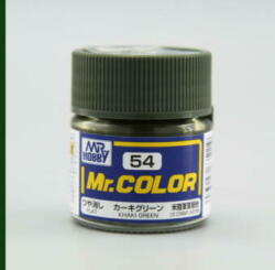 Mr. Hobby Mr. Color Paint C-054 Khaki Green (10ml)