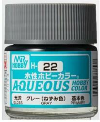 Mr. Hobby Aqueous Hobby Color Paint (10 ml) Gray H-022