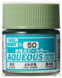 Mr. Hobby Aqueous Hobby Color Paint (10 ml) Lime Green H-050
