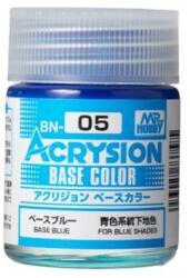 Mr. Hobby Acrysion Base Color Paint (18 ml) Base Blue BN-05