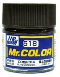 Mr. Hobby Mr. Color Paint C-518 Olive Drab 2314 (10ml)