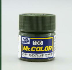 Mr. Hobby Mr. Color Paint C-136 Russian Green (2) (10ml)