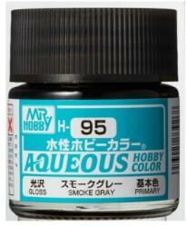 Mr Hobby Aqueous Hobby Color Paint (10 ml) Smoke Gray H-095