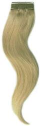 HairExtensionShop Tresszelt Emberi Póthaj Standard Sötétszőke Színben 50cm (Weft Haj #12) (RW5012)