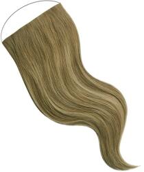 HairExtensionShop Damilos Flip-In Emberi Póthaj Standard Világosbarna Színben 50cm (Szín #8) (RFL508)