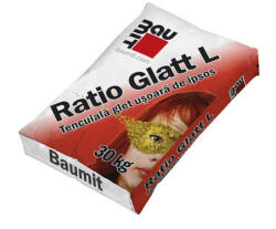 Baumit Ratio Glatt L - Tencuiala Mecanizata Glet de Ipsos (Ambalare: Vrac (Tona))