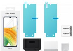 Samsung képernyővédő fólia 2db (törlőkendő, felhelyezést segítő keret) ÁTLÁTSZÓ Samsung Galaxy A33 5G (SM-A336) (EF-UA336CTEGWW)